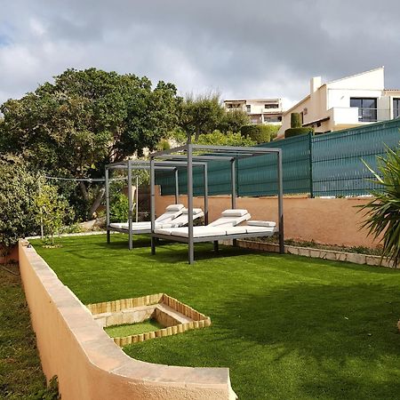Villa mit großartigem Panoramablick auf das Meer und direkt am Pool La Croix-Valmer Exterior foto